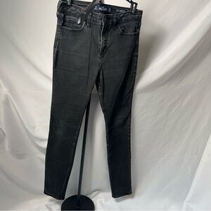 Hollister Black Jeans with Blue Label